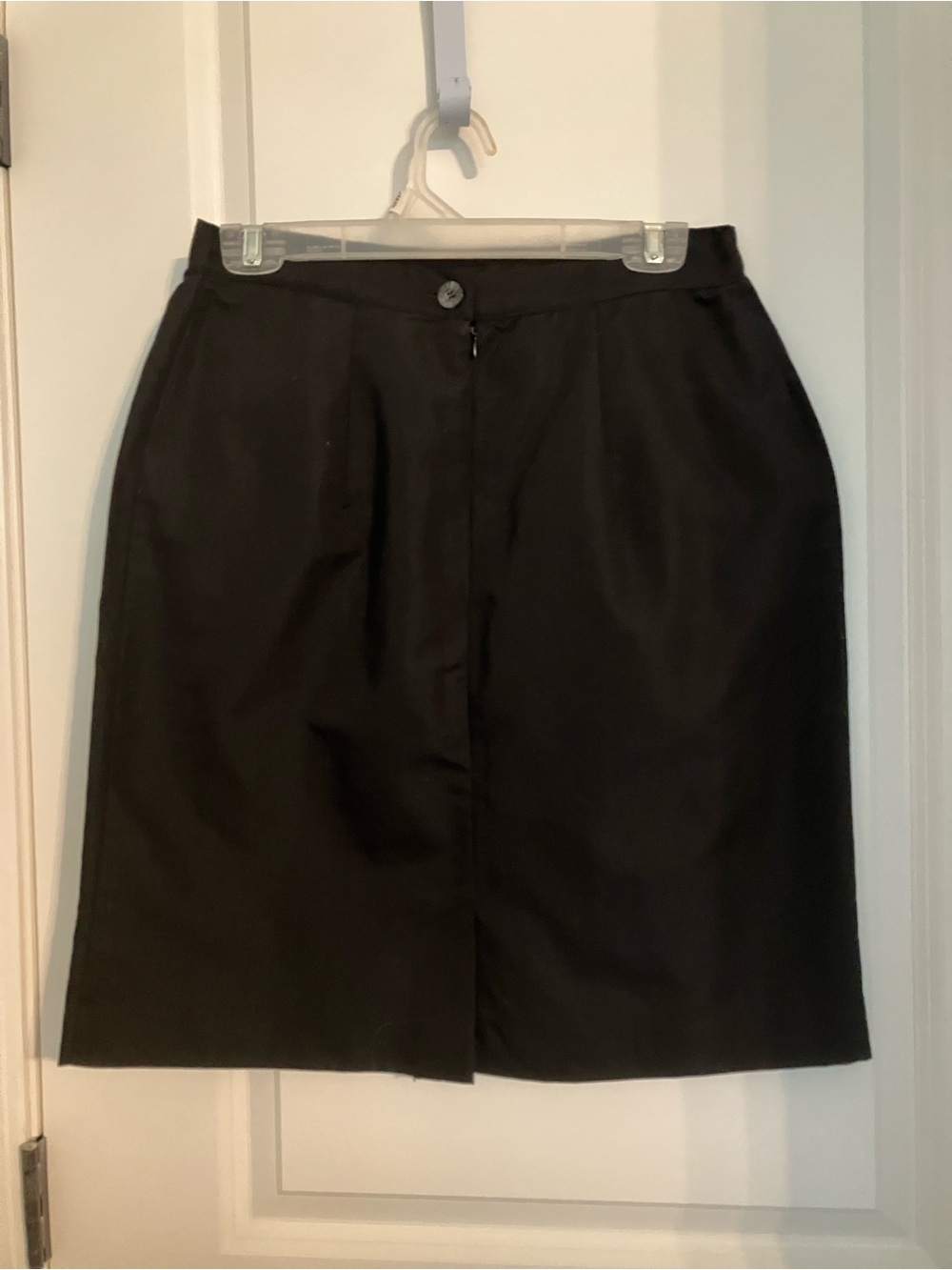 kathy ireland Black Pencil Skirt